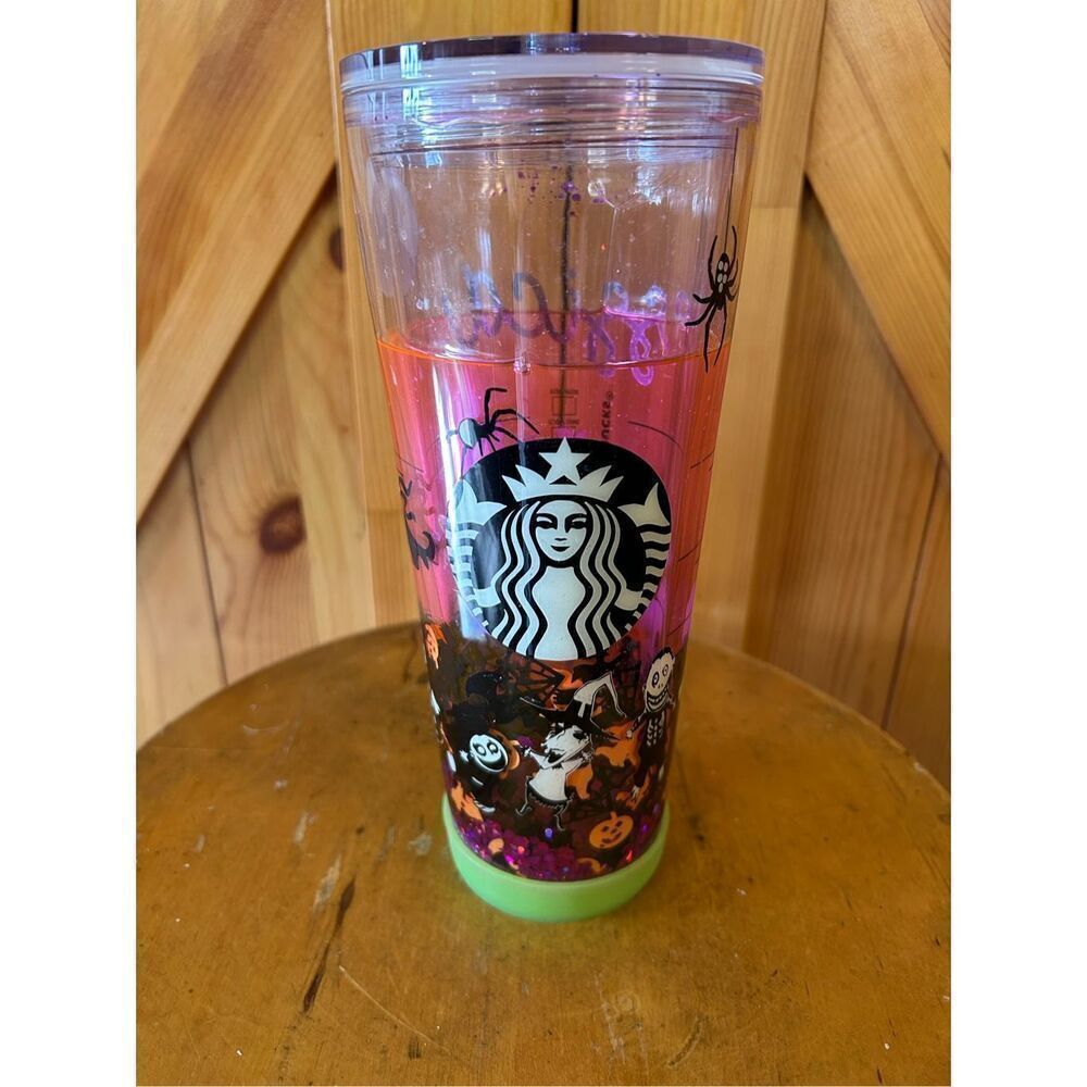 starbucks tumbler nightmare before christmas glow-in-the-dark (0114)